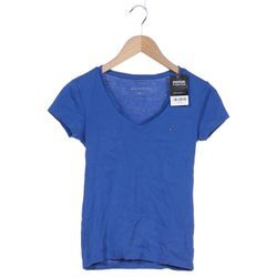 Tommy Hilfiger Damen T-Shirt, blau, Gr. 36