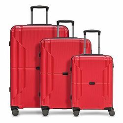 Redolz Essentials 06 3-SET 4 Rollen Kofferset 3-teilig red 2