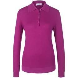 Polo-Pullover Modell Pia Peter Hahn Seide/Kaschmir pink, 40