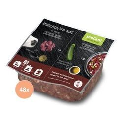 ProCani BARF Komplettmenü TK-Blockware Napffertig Hypoallergen Pferd 48x500 g