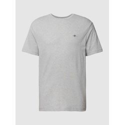 Regular Fit T-Shirt mit Label-Stitching Modell 'SHIELD'