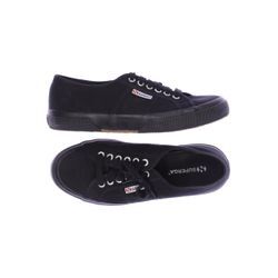 Superga Damen Sneakers, schwarz, Gr. 40