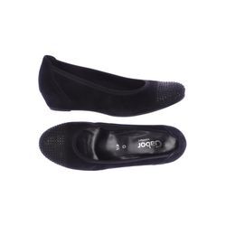 Gabor Damen Ballerinas, schwarz, Gr. 4.5