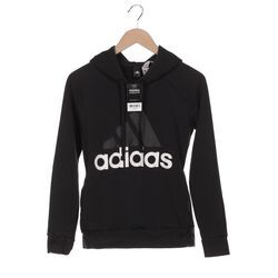 adidas Damen Kapuzenpullover, schwarz, Gr. 36