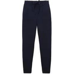 TOM TAILOR Damen Lässige Stoffhose, blau, Uni, Gr. 44/32