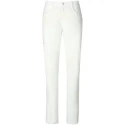 Slim Fit-Hose Modell Mary Brax weiss, 18