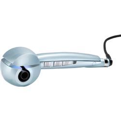 Lockenstyler BABYLISS "Hydro Fusion Curl Secret" Lockenstäbe blau Ionen-Technologie