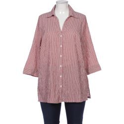 Ulla Popken Damen Bluse, bordeaux, Gr. 46