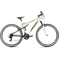 Mountainbike KS CYCLING "Scrawler" Gr. 51, weiß (weiß, weiß), Fahrräder, 51cm, 29 Zoll (73,66cm), für Herren, Kettenschaltung