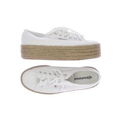 Superga Damen Sneakers, weiß, Gr. 39