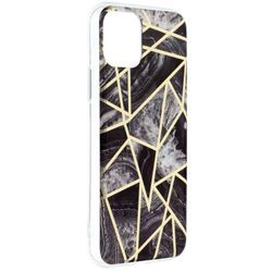 Handy Hülle Schutz Cover Case Marble Cosmo Muster Handyschale Tasche kompatibel mit iPhone 12 Motiv 7