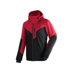 Skijacke MAIER SPORTS "Pajares" Gr. 48, schwarz Herren Jacken Winterjacke, wind- und wasserdicht, 4 RV-Taschen, Regular Fit