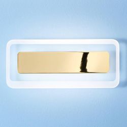 LED-Wandleuchte Antille gold 31,4 cm