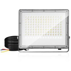 100W led Fluter led Flutlicht Strahler Außenstrahler IP65 Wasserdicht Arbeitsbeleuchtung Kaltweiß - Vingo