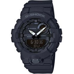 Smartwatch CASIO G-SHOCK "GBA-800-1AER" Smartwatches schwarz Quarzuhr,Armbanduhr Herrenuhr,Schrittzähler,bis 20 bar wasserdicht