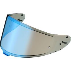 Shoei CWR-F2PN, Visier verspiegelt Blau-Verspiegelt male