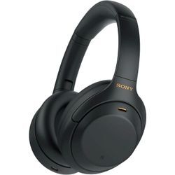 Sony WH-1000XM4 BT-Kopfhörer, Schwarz