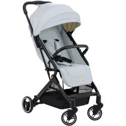 Kinder-Buggy HAUCK "Travel N Care, Simba grey", grün (simba olive), Baby, Kinderwagen, leicht; bis 22 kg belastbar; inkl. Schulter-Tragegrut