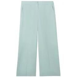 TOM TAILOR Damen Culotte Hose, blau, Uni, Gr. 44/28