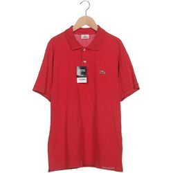 Lacoste Herren Poloshirt, rot, Gr. 48