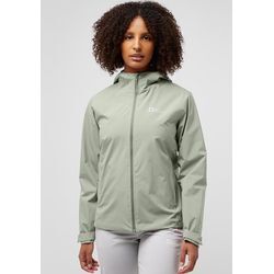 Funktionsjacke JACK WOLFSKIN "PRELIGHT 2L INS JKT W" Gr. L (42/44), grün (mint, leaf) Damen Jacken