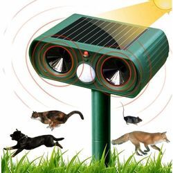 Swyeoot - Katzenschreck Ultraschall, Solar Tiervertreiber Katzenabwehr Wasserdicht und PIR-Bewegungssensor, Katzen, Hunde, Marder, Tierabwehr,