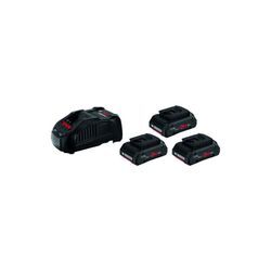 Bosch - Starter-Set 18V ProCore 3x4,0Ah Akku+LadegerätGAL 1880