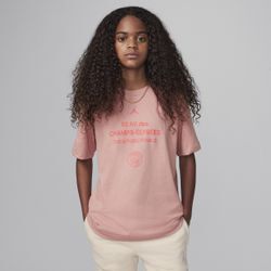 Jordan '92 Champs T-Shirt (ältere Kinder) - Pink