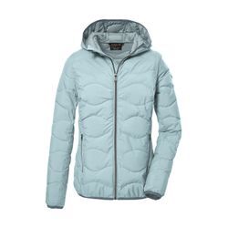 Steppjacke G.I.G.A. DX BY KILLTEC "GW 21 WMN QLTD JCKT" Gr. 40, blau (helltürkis) Damen Jacken