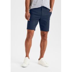 Chinoshorts H.I.S "regular-fit" Gr. 32, N-Gr, blau (navy) Herren Hosen Shorts aus elastischer Baumwoll-Qualität