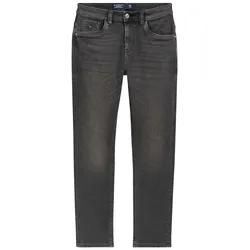 TOM TAILOR Herren Hybrid Denim Josh Regular Slim Jeans, grau, Uni, Gr. 36/32