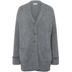 Long-Strickjacke include grau, 40