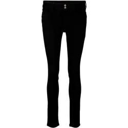 TOM TAILOR Damen Alexa Skinny Jeans, schwarz, Uni, Gr. 26/30