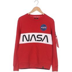 Alpha industries Herren Sweatshirt, rot, Gr. 46