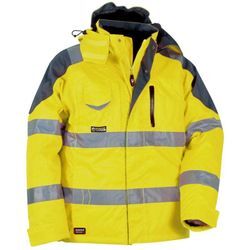 Cofra Winter-Warnschutzjacke wind- und wasserdicht gelb 62 - Gelb