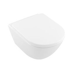 Villeroy & Boch WC-Sitz Subway 2.0 418x510x51mm Oval SoftClosing QuickRelease Weiß Alpin 9M86S101