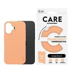 CARE by PanzerGlass® Fashionable Case Handy-Cover für Apple iPhone 16 orange