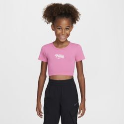 Nike Sportswear Crop-T-Shirt (Mädchen) - Pink