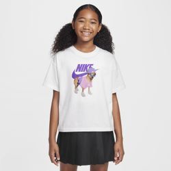 Nike Sportswear T-Shirt für ältere Kinder (Mädchen) - Weiß