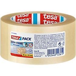 tesa Verpackungsklebeband tesapack Ultra Strong Transparent 50 mm (B) x 66 m (L) PVC (Polyvinylchlorid) 41246