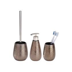 Wenko Bad-Accessoire-Set »Marrakesh«, 3-teilig, braun