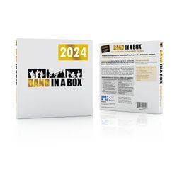 PG Music Band-in-a-Box 2024 Pro PC Boxed