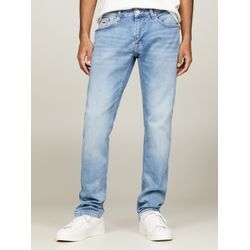 Slim-fit-Jeans TOMMY JEANS "SCANTON SLIM" Gr. 36, Länge 34, blau (denim light) Herren Jeans im 5-Pocket-Style