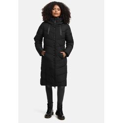 Winterjacke NAVAHOO "Schmatzibär" Gr. L, schwarz Damen Jacken mit weichem Teddyfell innen