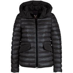 Steppjacke FUCHS SCHMITT, Damen, Gr. 40, schwarz, Web, Obermaterial: 100% Polyester. Futter: 100% Polyester. Wattierung: 100% Polyester, unifarben, clean, modisch, regular fit, Langarm, Jacken, mit Kapuze