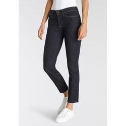 Slim-fit-Jeans LEVI'S "712 SLIM WELT POCKET", Damen, Gr. 25, Länge 30, blau (blau wave rinse), Denim/Jeans, Obermaterial: 85% Baumwolle, 7% Lyocell, 6% Elastomultiester, 2% Elasthan, casual, slim fit, Jeans