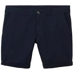 TOM TAILOR Herren Plus Size - Chino Shorts, blau, Uni, Gr. 46