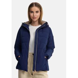 Steppjacke MARIKOO "Alemee", Damen, Gr. L, blau (bright navy), Obermaterial: 100% Polyester; Innenmaterial: 100% Polyester;Futter&Wattierung: 100% Polyester, Jacken, Mit warmen Fleecestoff im Inneren