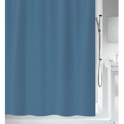 Duschvorhang SPIRELLA "Primo", blau, B:240cm H:200cm, Polyester, Duschvorhänge