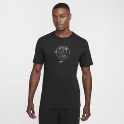 Paris Saint-Germain Nike Fußball-T-Shirt (Herren) - Schwarz